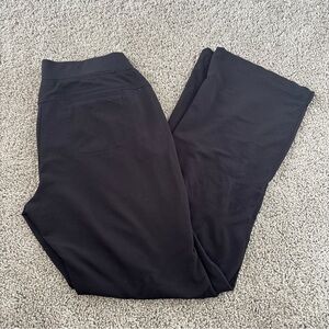 Athleta Midtown Black Trouser Pants Size 6